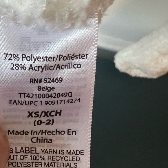 Time & Tru Cozy Black and White Patterned Snowflake Women's Sweater Size XS - Picture 5 of 5